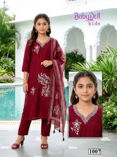 Desi kudi baby doll kids vol 5 kurti manufacturers and wholesalers